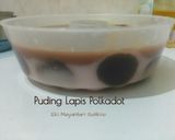 Foto langkah ke 10 dari resep Puding Lapis Polkadot Gampang Buatnya.
