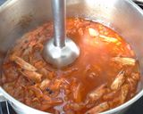 Foto del paso 4 de la receta Corvina en salsa de langostinos y zanahorias