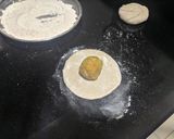 A picture of step 2 of Sweet potato parota.