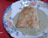 Foto del paso 3 de la receta: Merluza con crema de Cabrales (aprovechamiento)