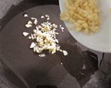 A picture of step 7 of Garlic rice.