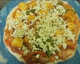 பன்னீர் பிஸ்சா (Paneer pizza recipe in tamil) ரெசிபி ஸ்டேப் 5 புகைப்படம்