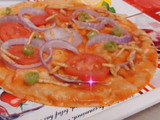 रोटी पिज़्ज़ा (Roti pizza recipe in Hindi)