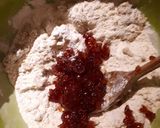 A picture of step 4 of Bakewell Cookies.