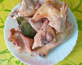 Foto del paso 2 de la receta: Pollo encebollado al ras el hanout propio infusionado en azafrán