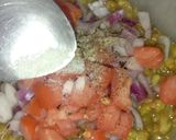 A picture of step 3 of Moong Chaat.