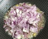 A picture of step 6 of Matar Mushroom Butter Masala.