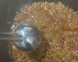 A picture of step 3 of Mahkni Kabab karahi 😋.