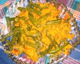 বিন্স ও বেসন মিক্সড মাসালা (beans and besan mixed masala recipe in Bengali) রেসিপির ধাপ 5 ছবি