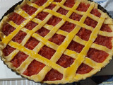 Pasta frola clásica de membrillo