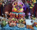 A picture of step 9 of Rava decicated coconut dry fruits  modak.