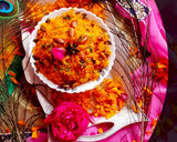 मीठे पुलाव/जर्दा पुलाव (meethe pulao / zarda pulao recipe in Hindi) रेसिपी चरण 6 फोटो
