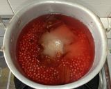 Foto langkah ke 3 dari resep Bubur mutiara gula merah.