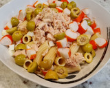 Foto del paso 5 de la receta: Ensalada de pasta con mayonesa de mango