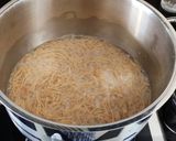 A picture of step 1 of Sheer khurma.