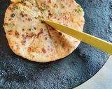 A picture of step 4 of King Paratha.