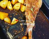 A picture of step 6 of Goat leg.