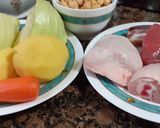 Foto del paso 2 de la receta: Potaje de coles...🥣🥣