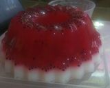 Foto langkah ke 5 dari resep Puding Buah Naga Susu 🍮.