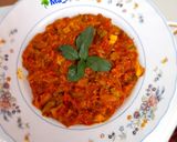 عکس مرحله 4 از دستور 🌺خوراک بادمجان کبابی و کدو سبز