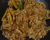 Foto langkah ke 3 dari resep Nasi Bakar Ayam Suwir Kemangi.