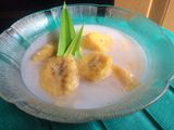 Kolak santan pisang raja mala