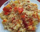 Veg pulao recipe step 2 photo