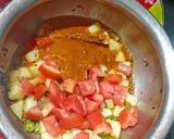 A picture of step 4 of Phool Gobhi Dalna Subji.
