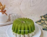 Foto langkah ke 10 dari resep Pudding Pandan Lapis Susu Oreo.