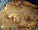 A picture of step 7 of Chicken in peanut sauce.
