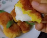 عکس مرحله 1 از دستور توپک سیب زمینی پنیری🤤🥔