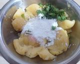 A picture of step 1 of Potato Balls.