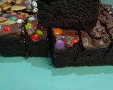 Foto langkah ke 9 dari resep Fudgy Brownies panggang.