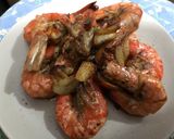 🧈🦐 蒜香牛油煎虎蝦的食譜步驟3照片