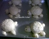 Foto langkah ke 3 dari resep Roti Kura kura tanpa Telur.