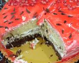 عکس مرحله 10 از دستور طرز تهیه خامه کشی کیک شیفیون
