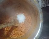 A picture of step 4 of Gajar ka halwa.