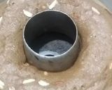 A picture of step 4 of #Ga 4 # week 14 # wheat cooker tea cake.