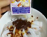 Hình bước làm 1 của món Mực xào sa tế bò kho