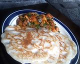 A picture of step 11 of Sinasir (Rice pancakes).