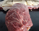 Foto del paso 2 de la receta: Carne Rellena con jamón y queso