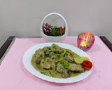 A picture of step 4 of Chicken afgani.