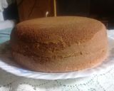 A picture of step 6 of Strawberry spongy cake😗.
