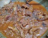 A picture of step 5 of Mutton kadahi.