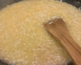 A picture of step 3 of Smoked Salmon risotto.