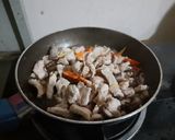 Hình bước làm 4 của món Thịt heo xào trứng & rau củ