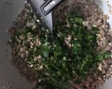A picture of step 3 of Spinach and mushrooms pasta bake#mycookbook.