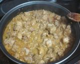 Foto del paso 9 de la receta: Palomitas de cerdo adobado en salsa de almendras y papas fritas