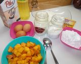 Puha őszibarackos sütemény recept fázis 1 fotója