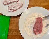 Une image de l'étape 2 de Émincés de porc façon « Brassoi ».